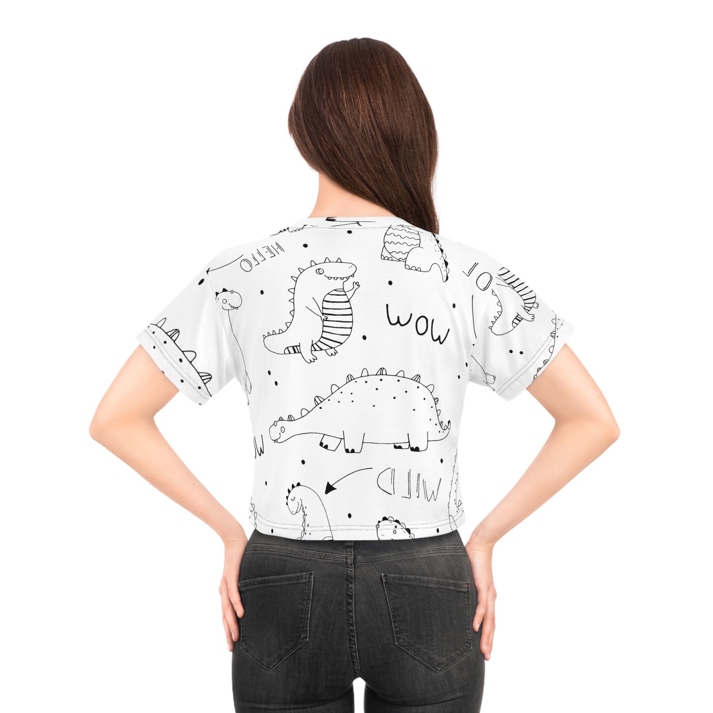 Doodle Dinosours - Camiseta corta Inovax