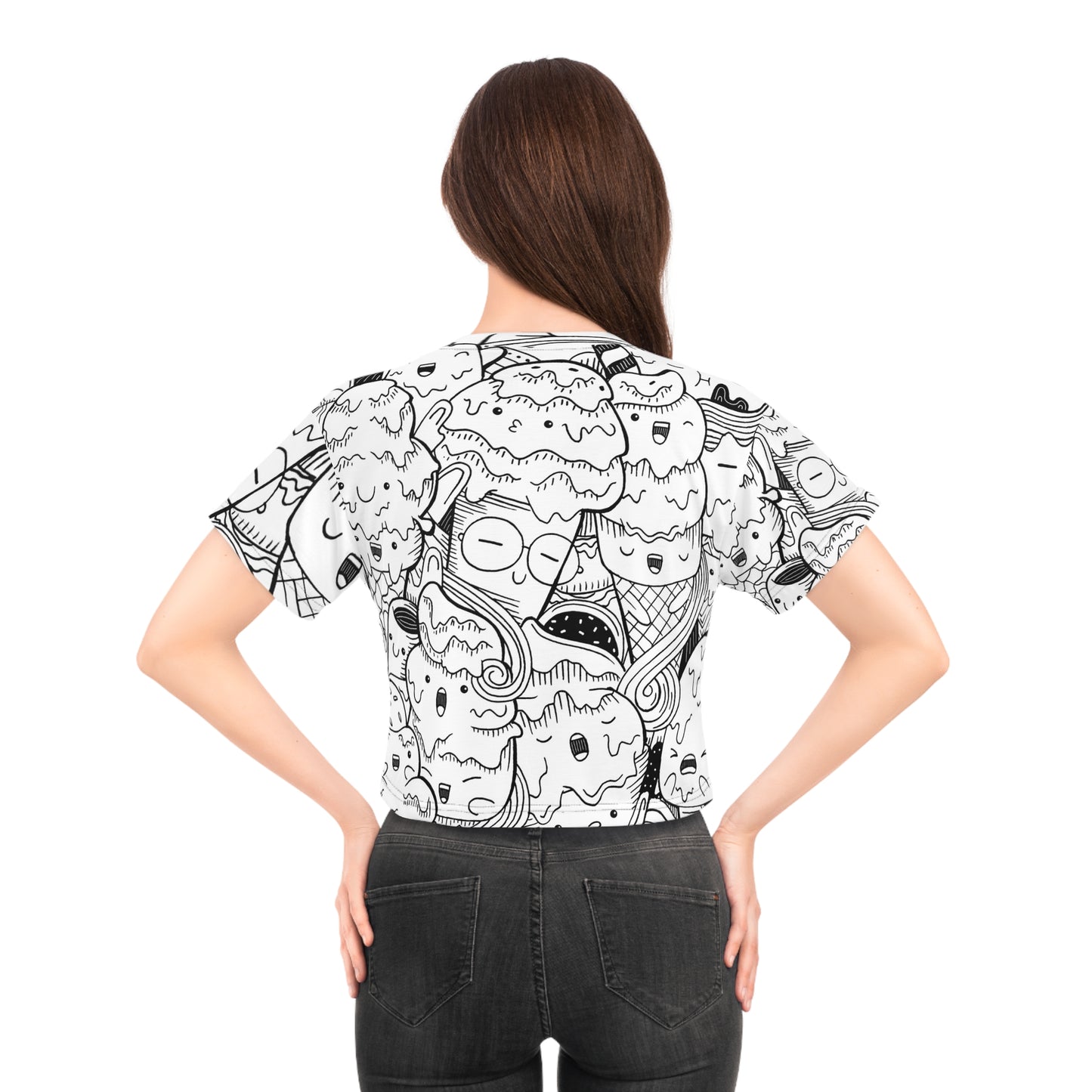 Doodle Icecream - Camiseta corta Inovax