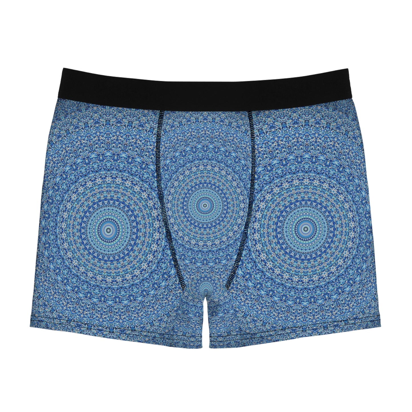 Mandala Azul - Calzoncillos Boxer Inovax para Hombre