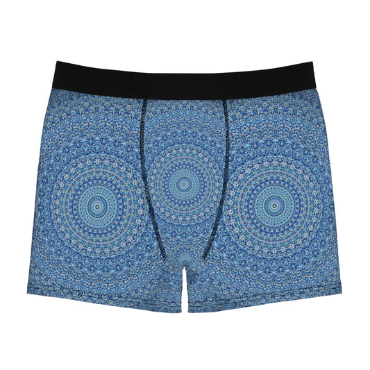 Mandala bleu - Boxer Inovax pour hommes