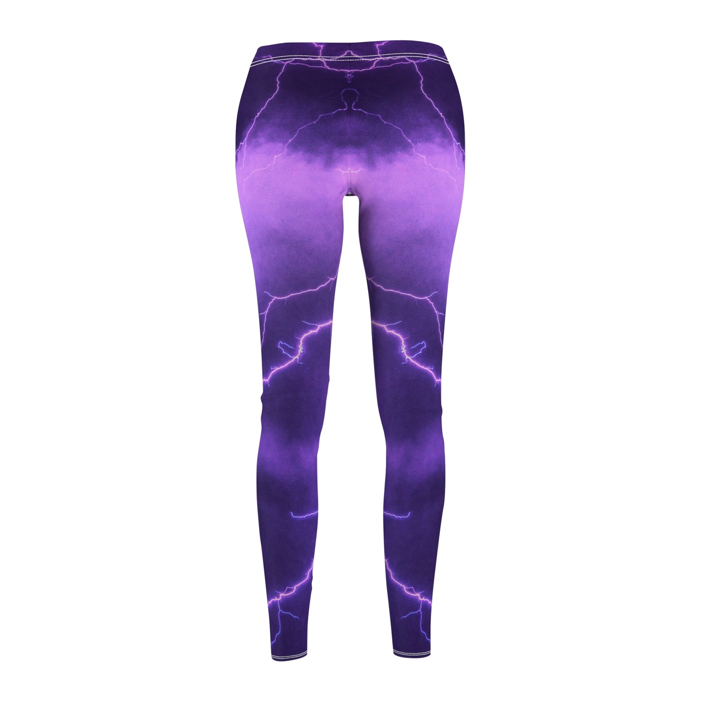 Electric Thunder - Leggings casuales de corte y costura de mujer Inovax