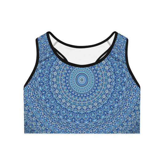 Blue Mandala - Inovax Sports Bra