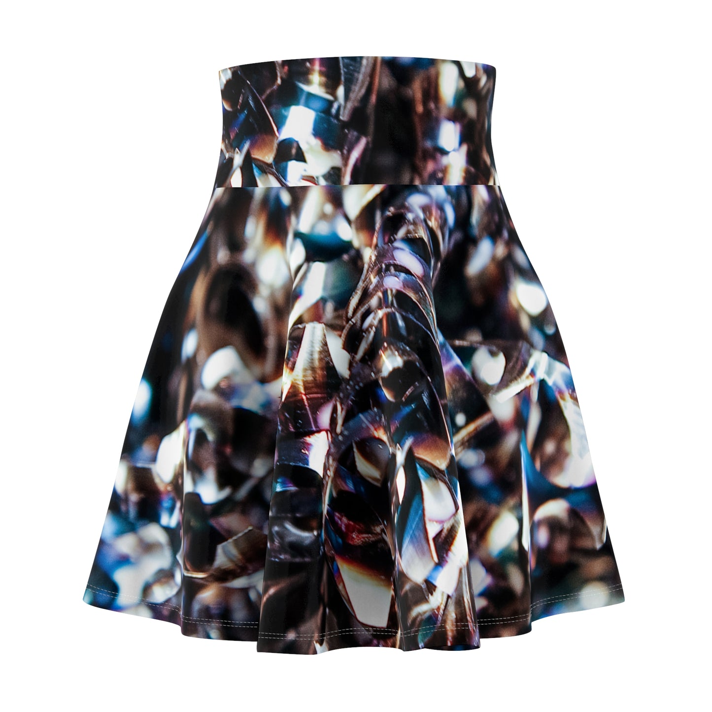 Liquid Metalic - Inovax Woman's Skater Skirt