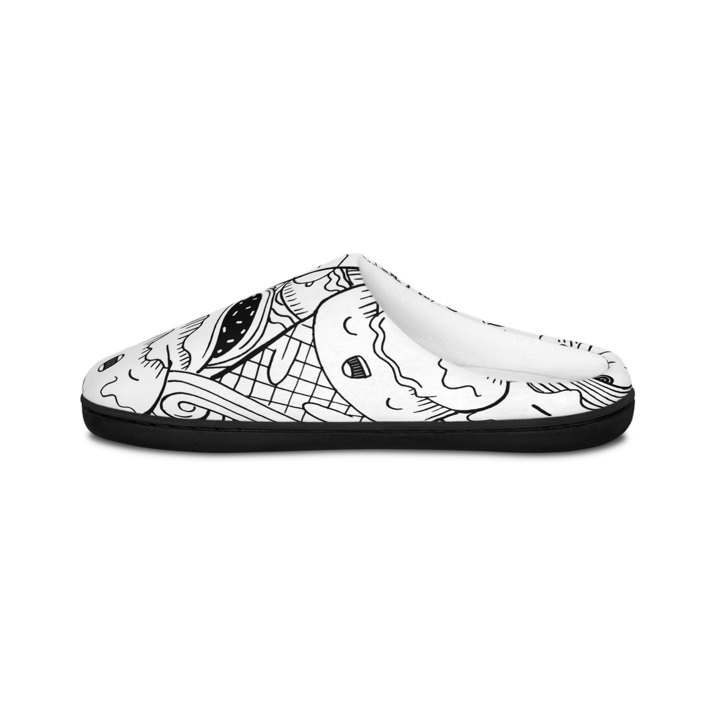 Doodle Icecream - Zapatillas de interior Inovax para mujer