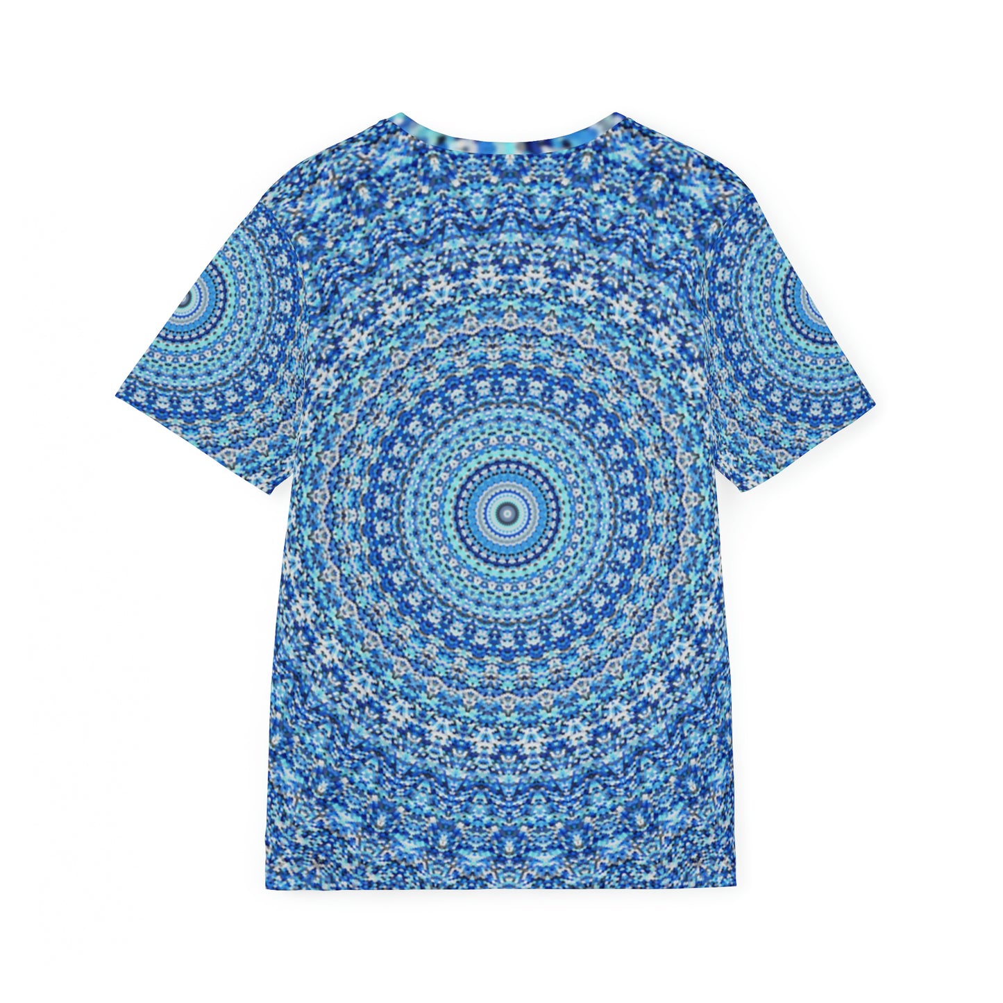 Mandala Azul - Camiseta deportiva Inovax para hombre