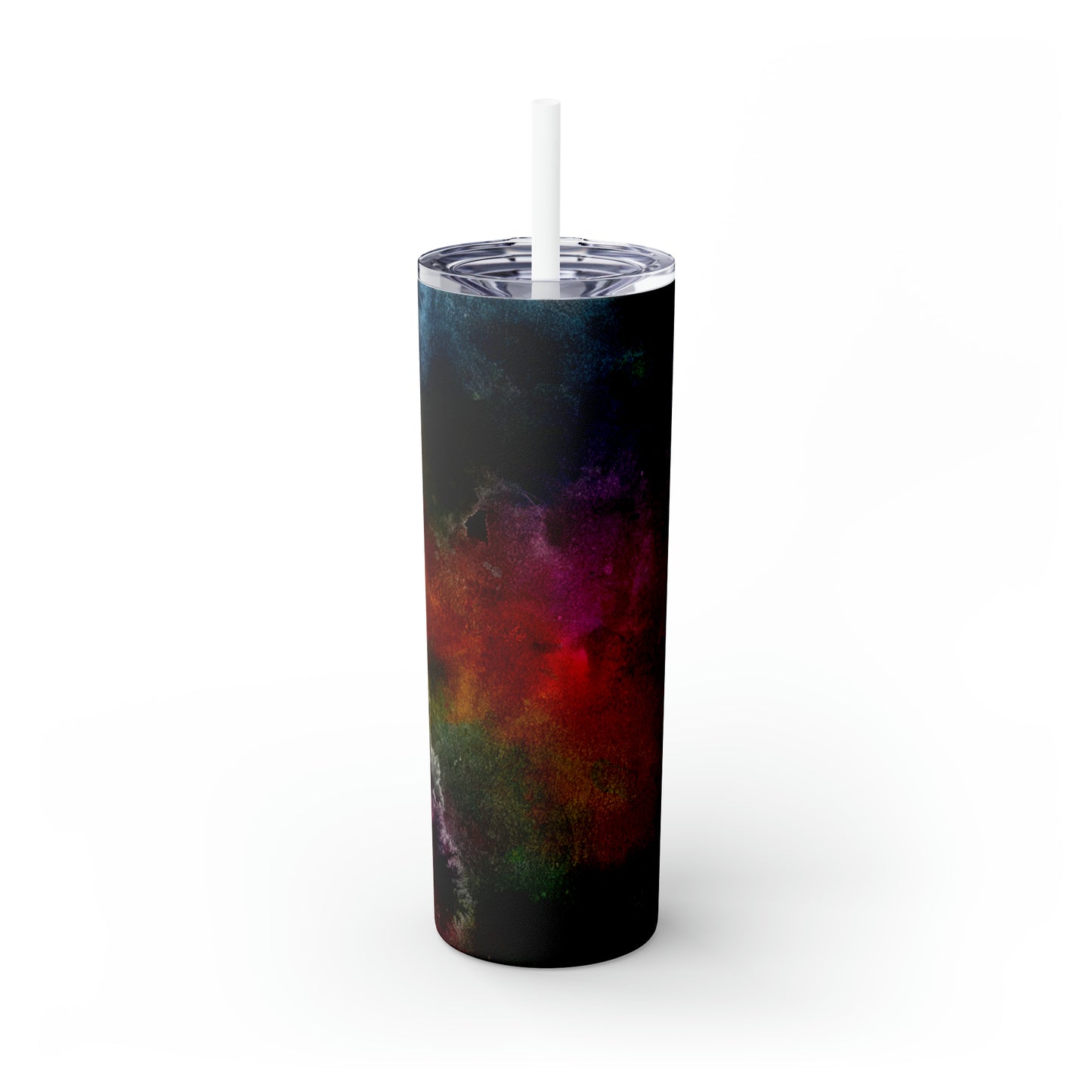 Dark Explosion - Vaso delgado con pajita Inovax Maars® de 20 oz