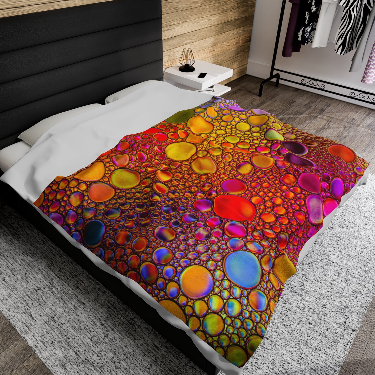 Sparkling Colors - Inovax Velveteen Plush Blanket