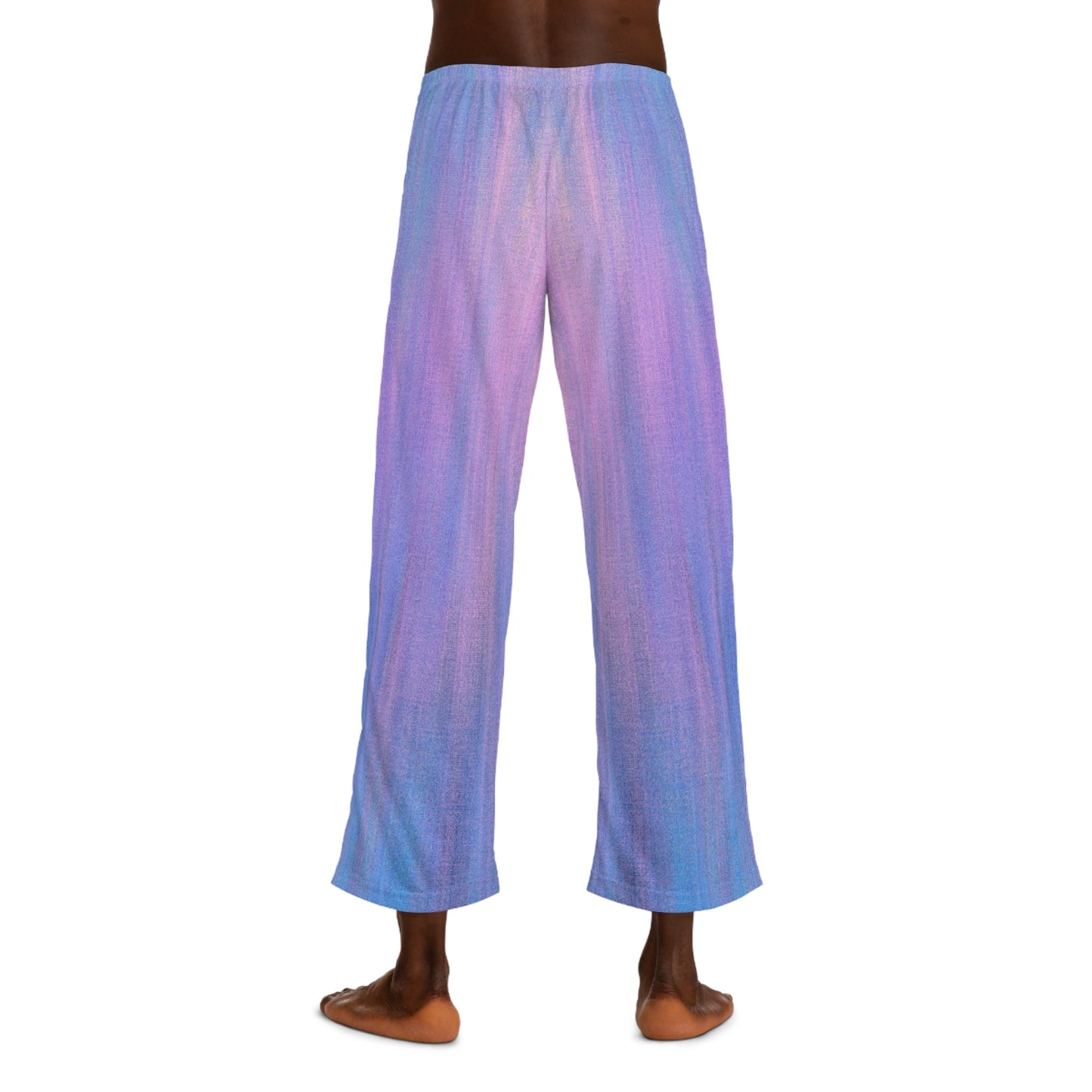 Azul y Morado Metálico - Pantalones de Pijama para Hombre Inovax