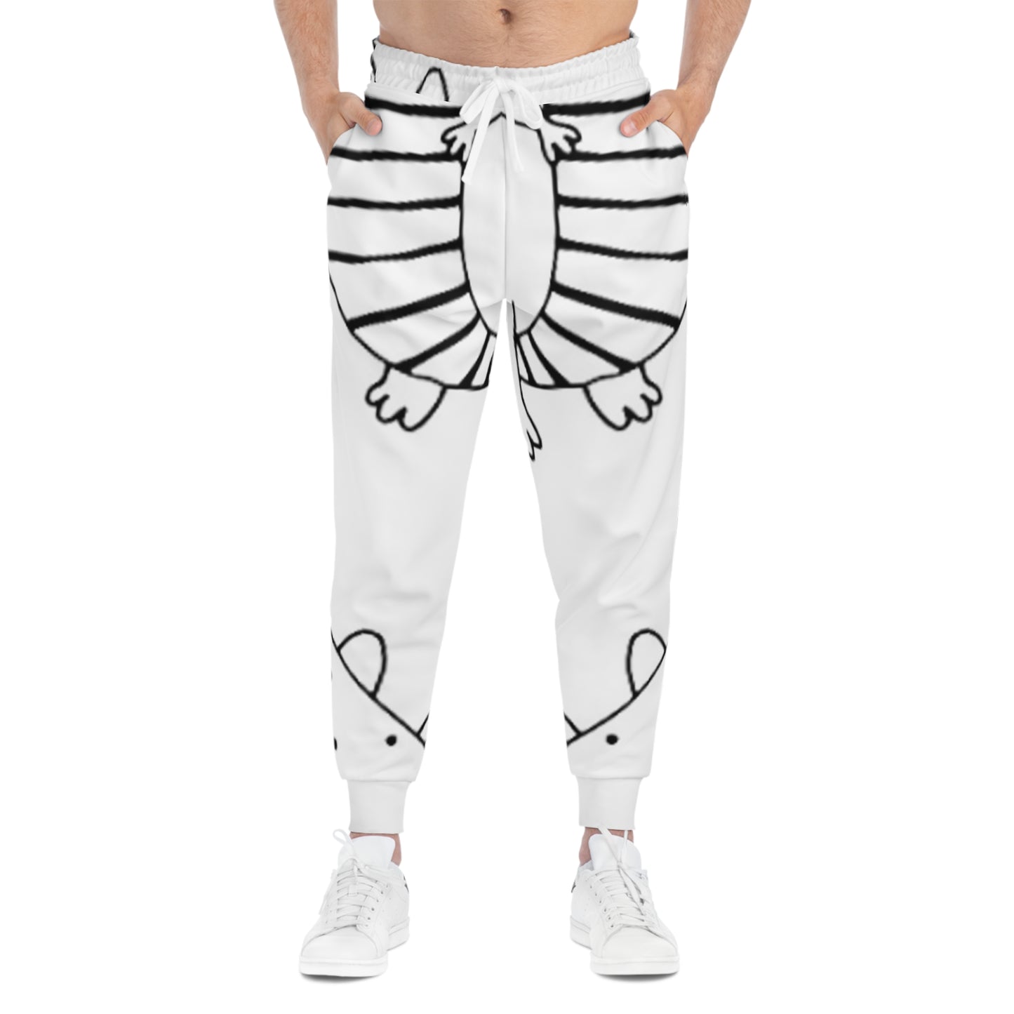 Doodle Dinosours - Inovax Athletic Joggers