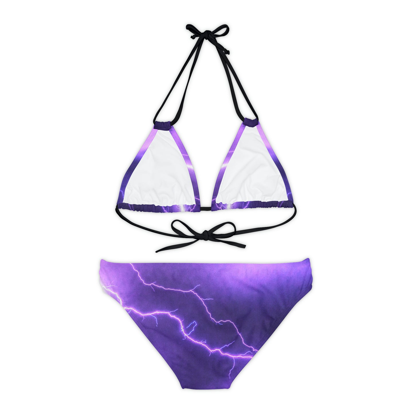 Electric Thunder - Conjunto de bikini con tiras Inovax