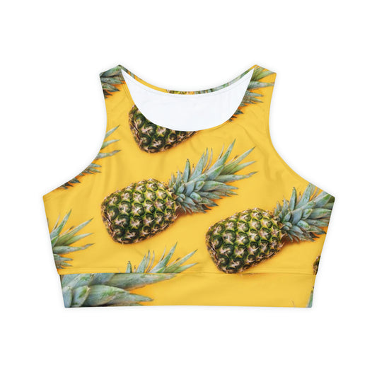 Ananas - Soutien-gorge de sport rembourré Inovax