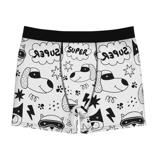 Doodle Dogs & Cats - Inovax Men's Boxer Briefs