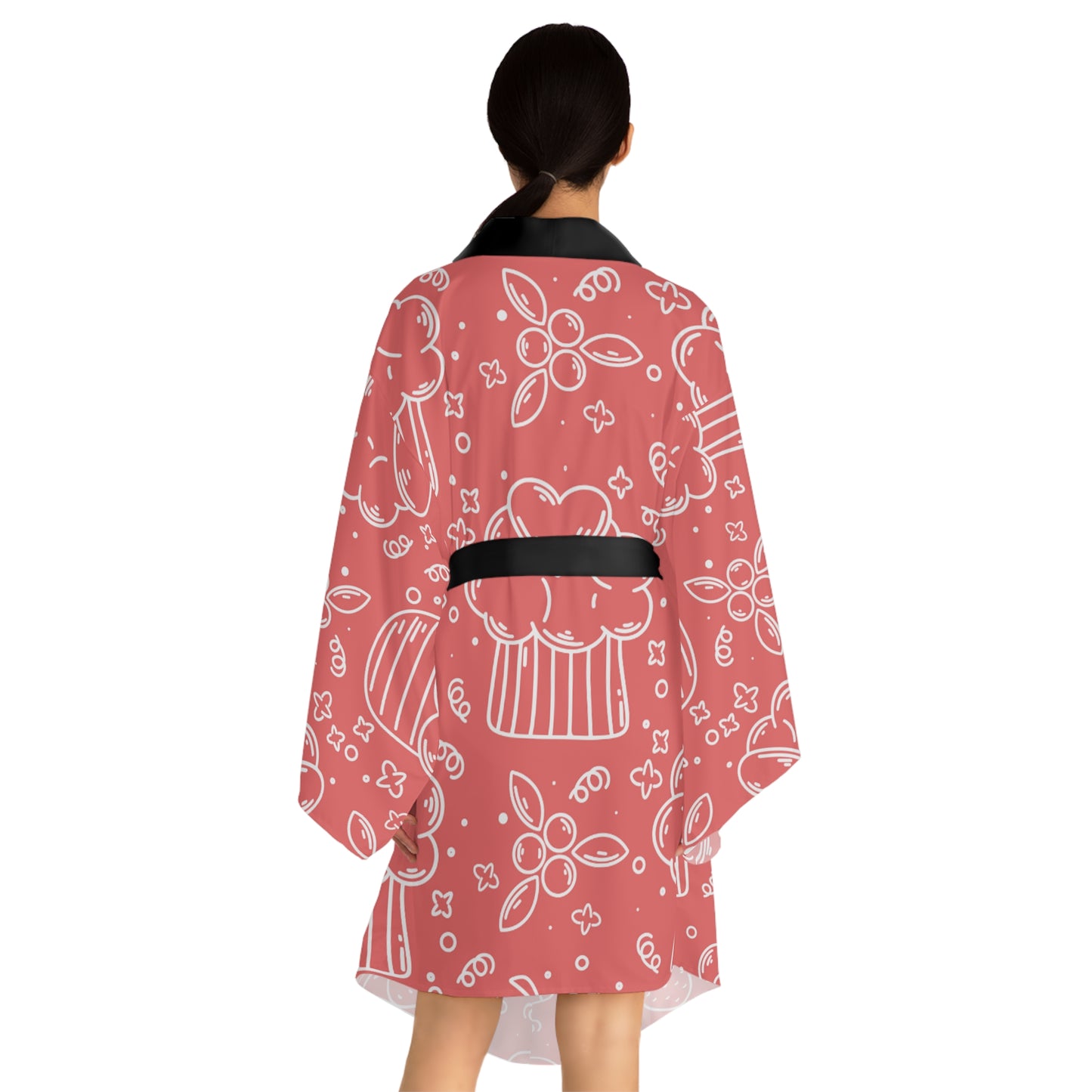 Doodle Pancake - Robe kimono à manches longues Inovax