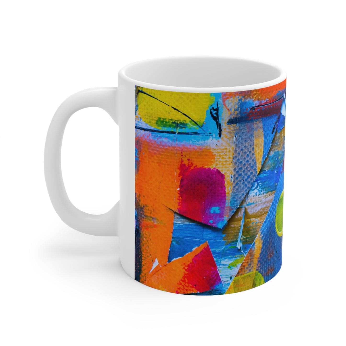 Colores Cuadrados - Taza de Cerámica Inovax 11oz