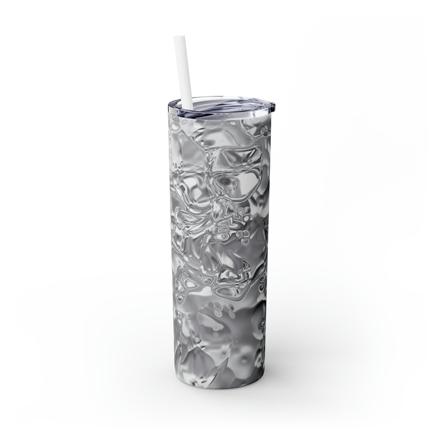 Métallique - Inovax Maars® Skinny Tumbler avec paille 20oz