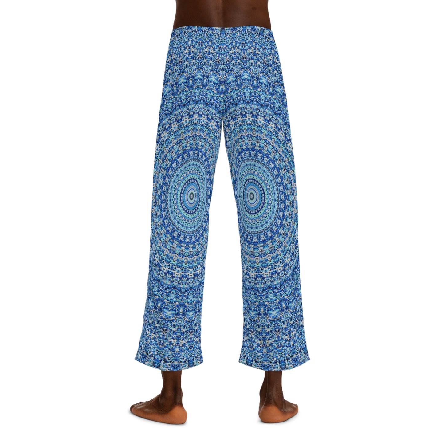 Mandala bleu - Pantalon de pyjama pour hommes Inovax