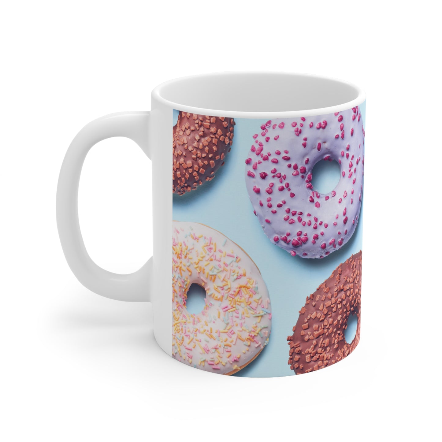 Donuts - Taza de Cerámica Inovax 11oz