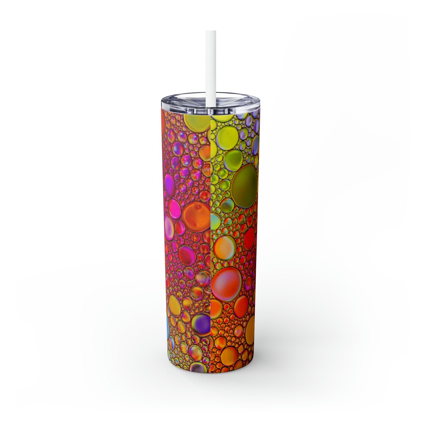 Sparkling Colors - Inovax Maars® Skinny Tumbler with Straw 20oz