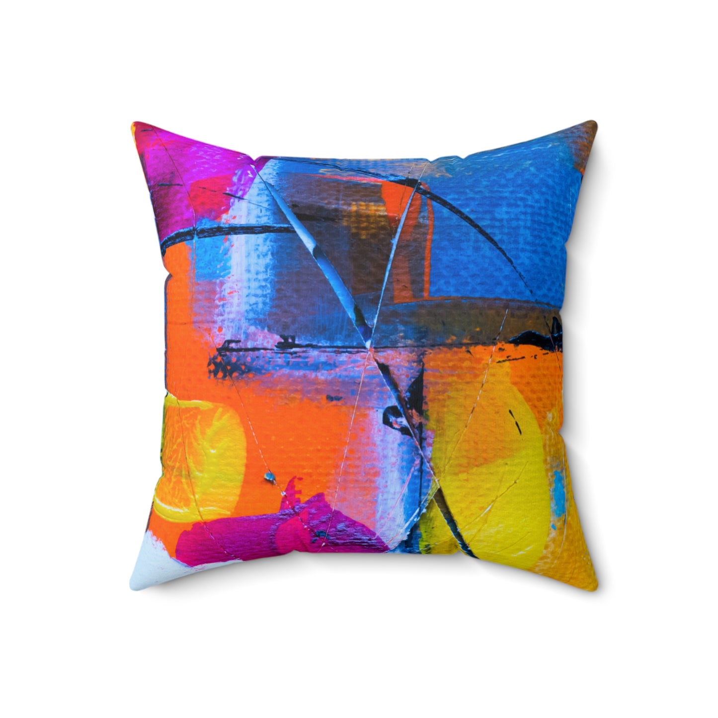 Square Colors - Inovax Spun Polyester Square Pillow