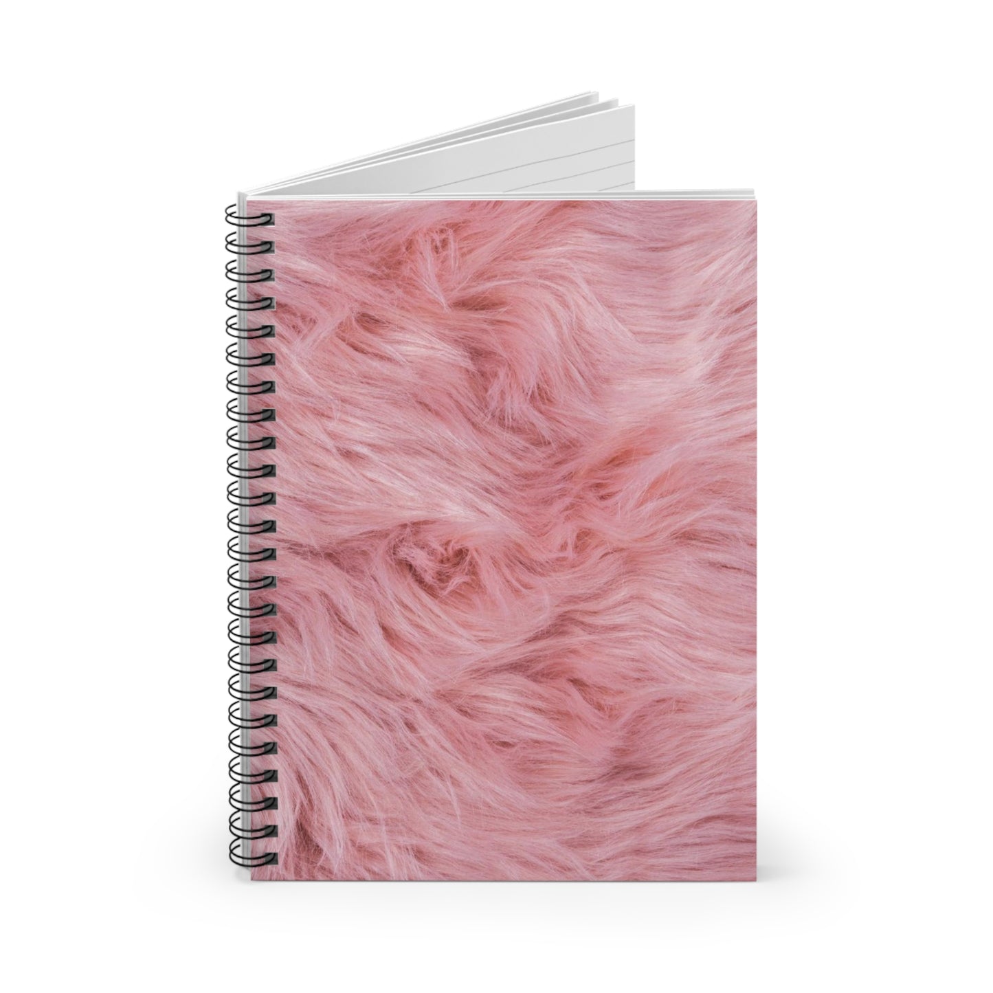 Peluche Rosa - Cuaderno Espiral Inovax (Línea Rayada)