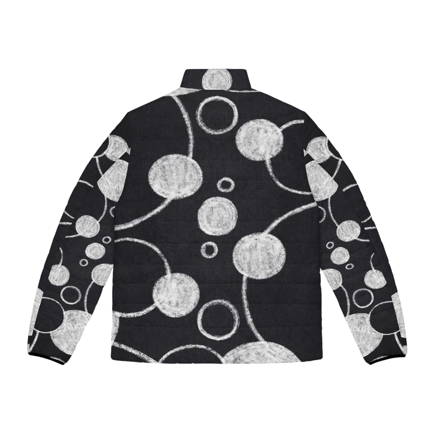 Black Dots - Chaqueta acolchada para hombre