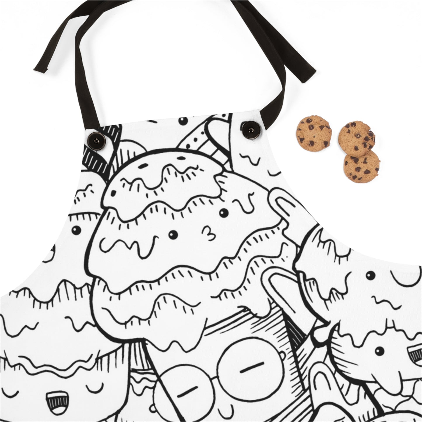 Doodle Icecream - Inovax Apron