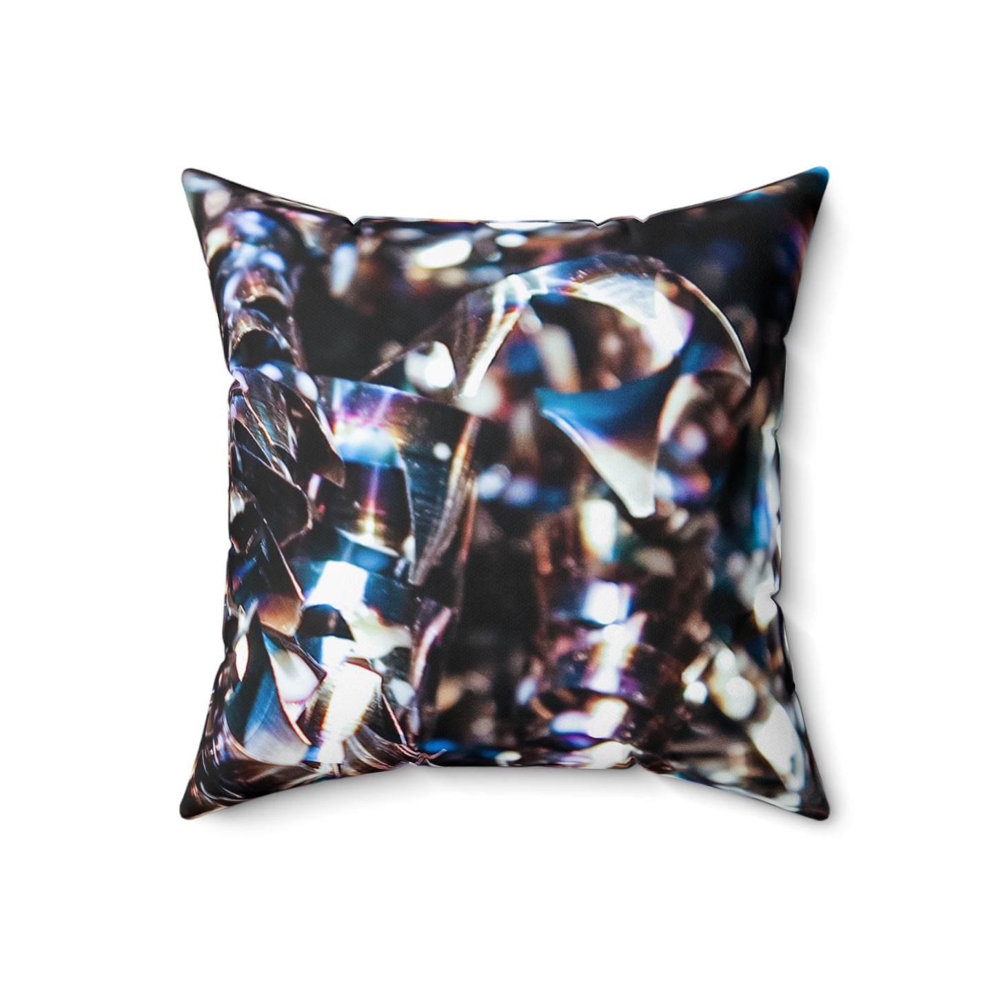 Liquid Metalic - Inovax Spun Polyester Square Pillow