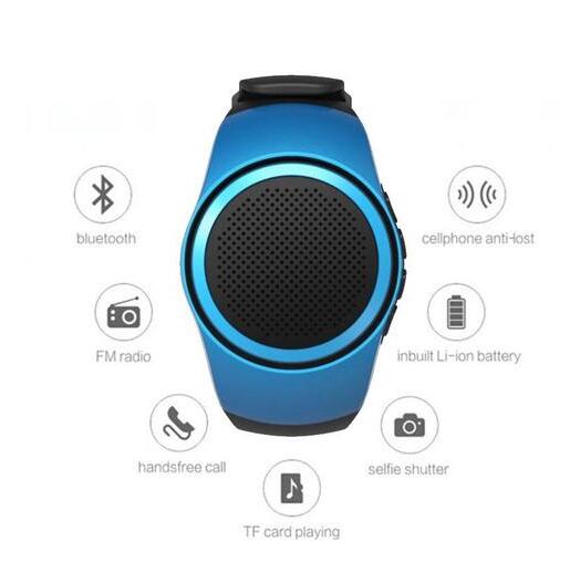 Smart bluetooth music watch