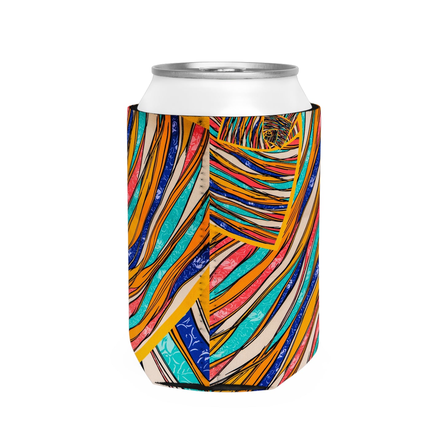 Pincelada de color - Funda enfriadora de latas Inovax