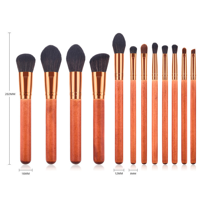 Ensemble de pinceaux de maquillage 12 pièces