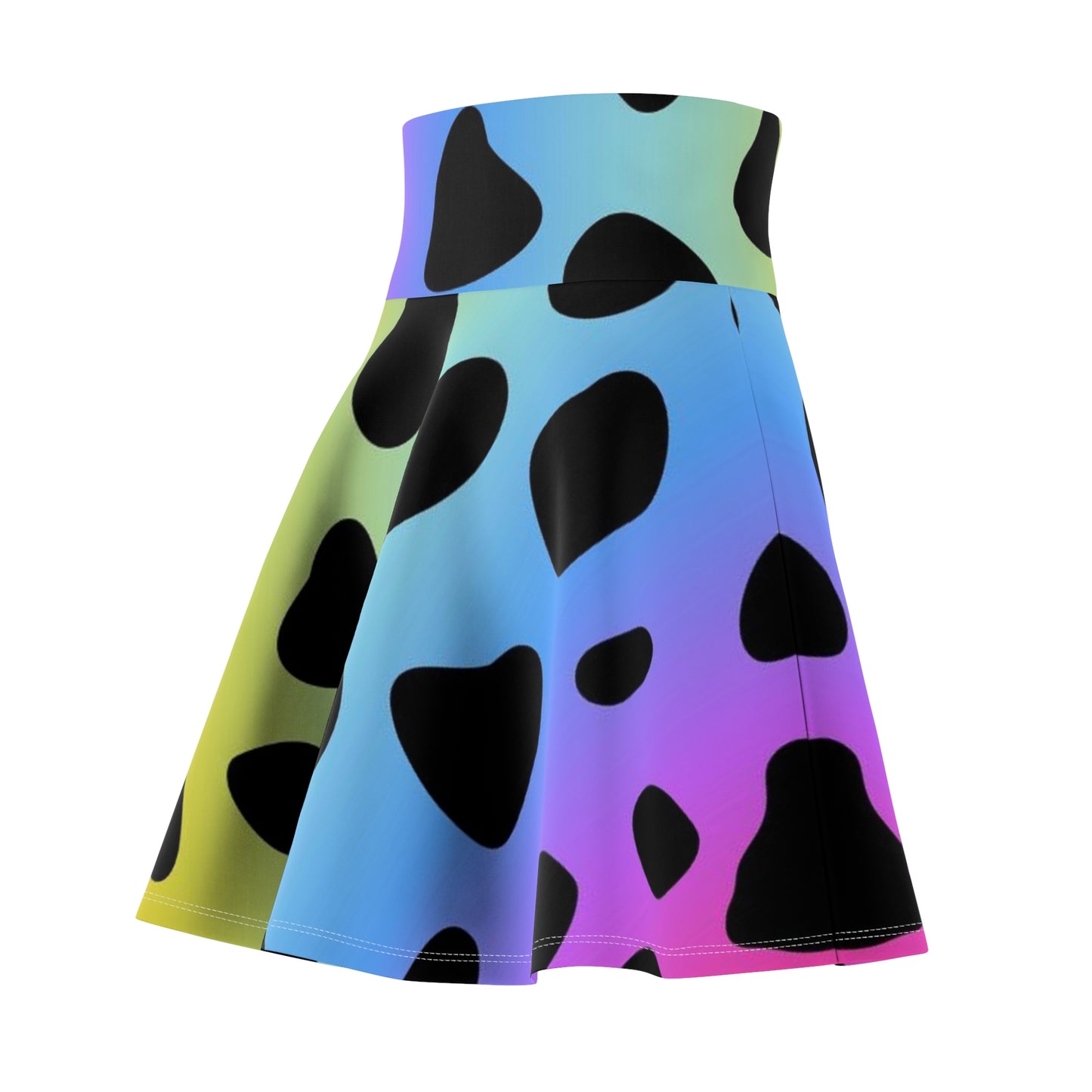 Colorful Jaguar - Inovax Woman's Skater Skirt