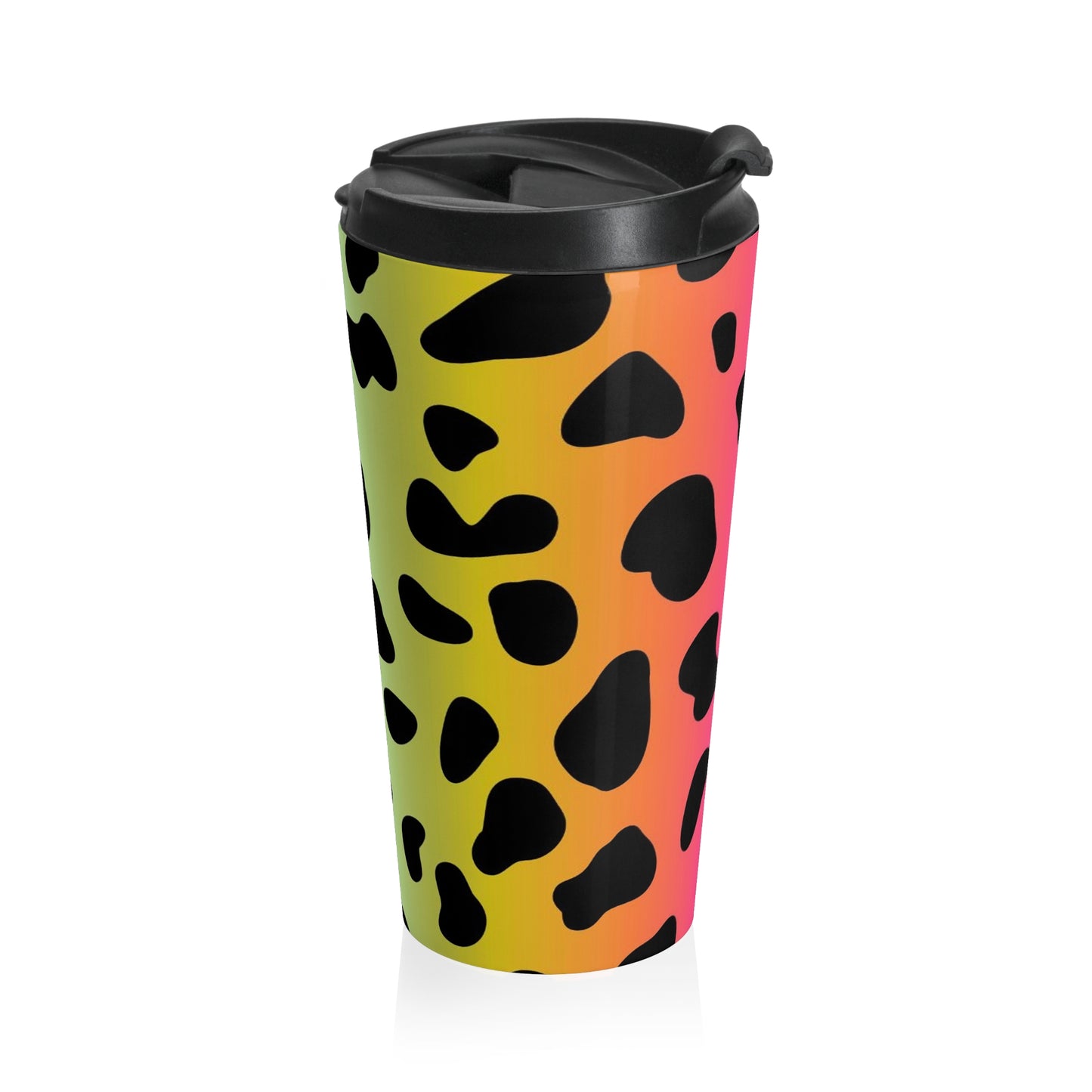 Colorful Jaguar - Inovax Stainless Steel Travel Mug