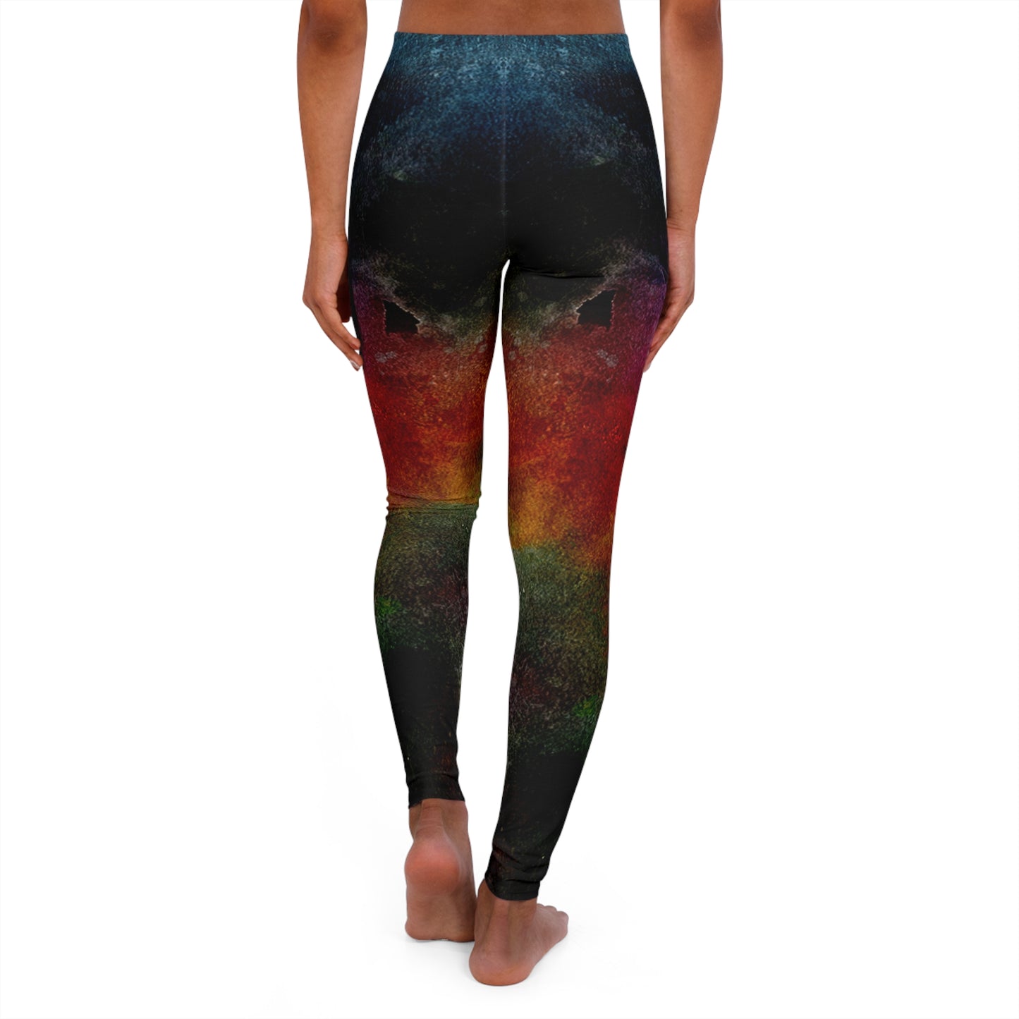 Dark Explosion  - Inovax Women's Spandex Leggings