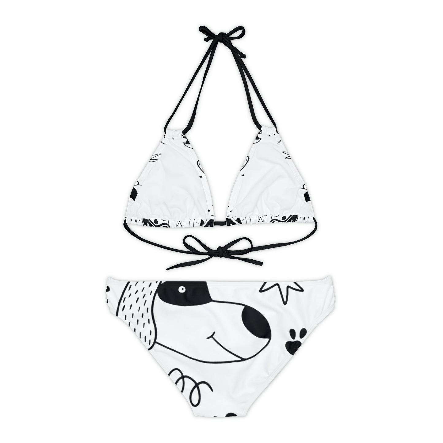 Doodle Dogs & Cats - Inovax Strappy Bikini Set