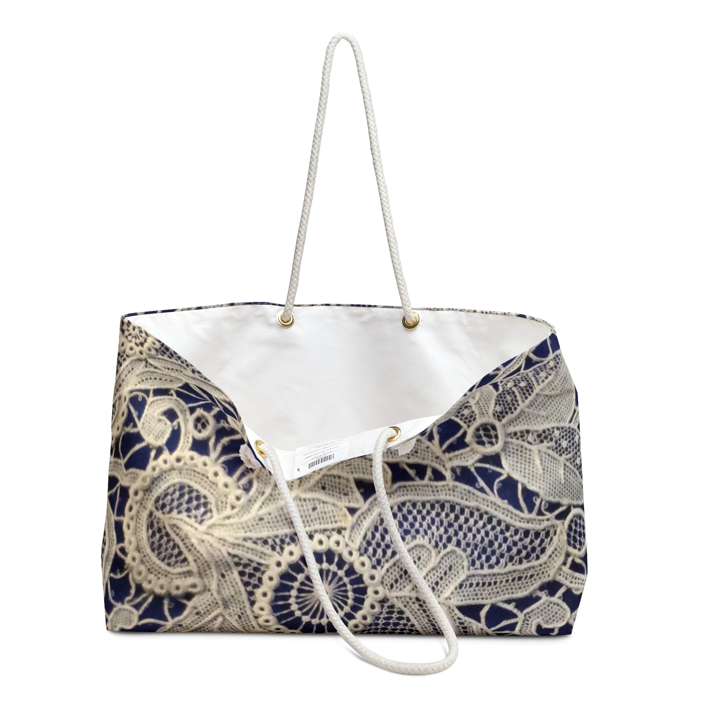 Dorado y Azul - Bolso Weekender Inovax