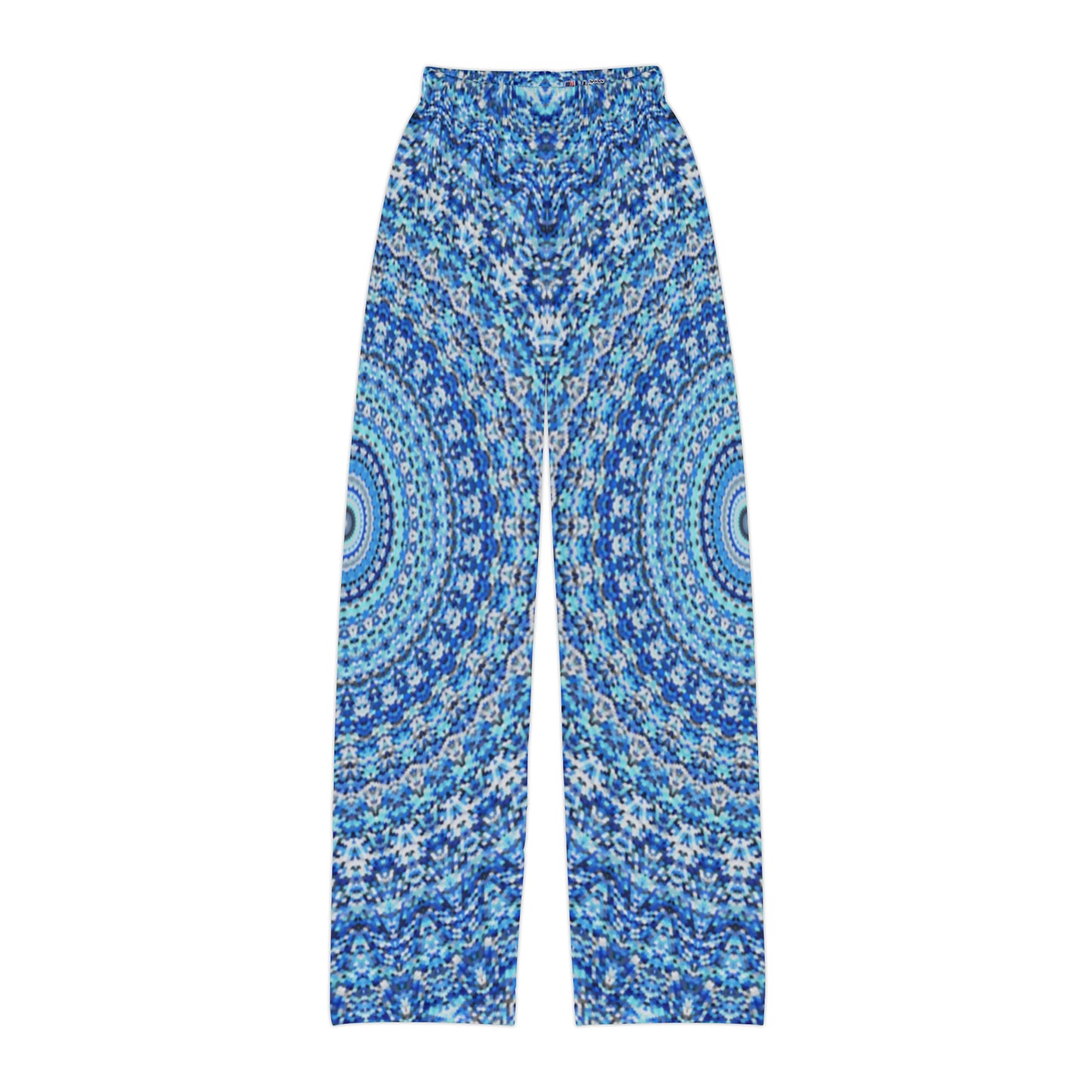 Mandala bleu - Pantalon de pyjama pour enfants Inovax