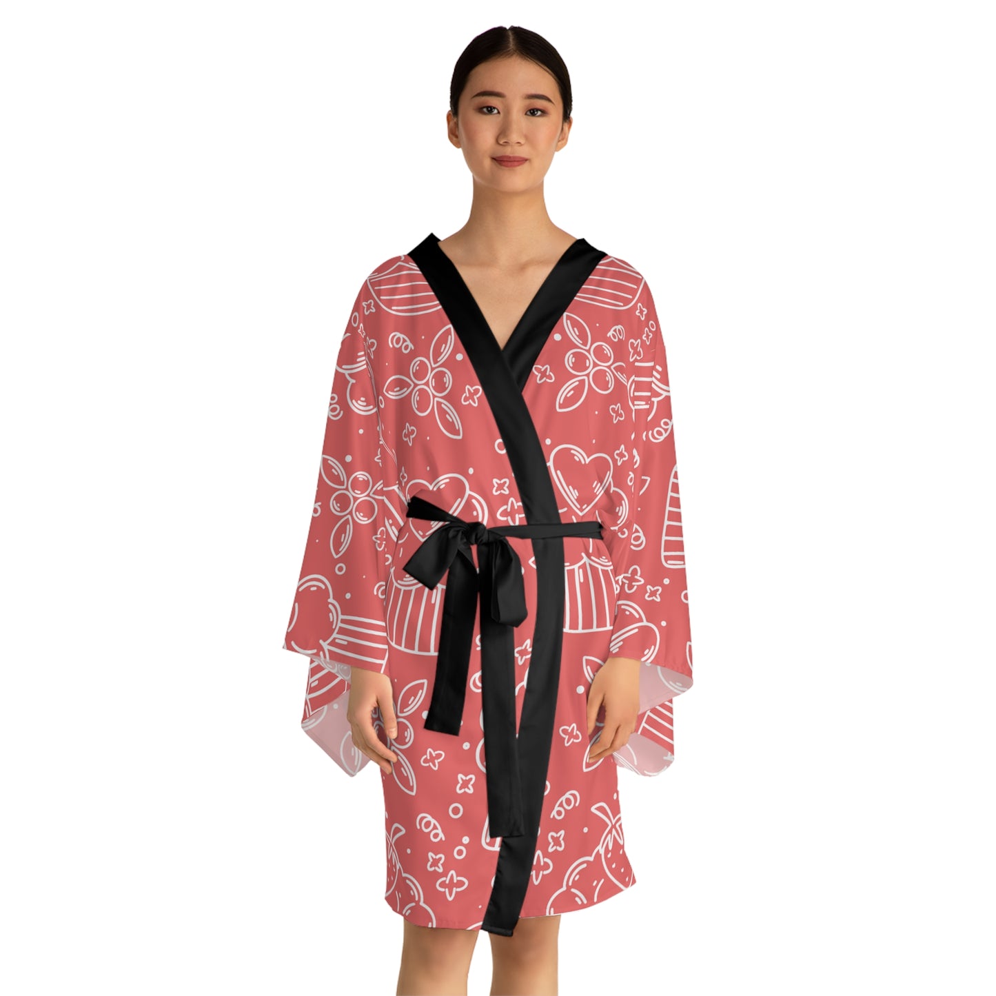 Doodle Pancake - Robe kimono à manches longues Inovax