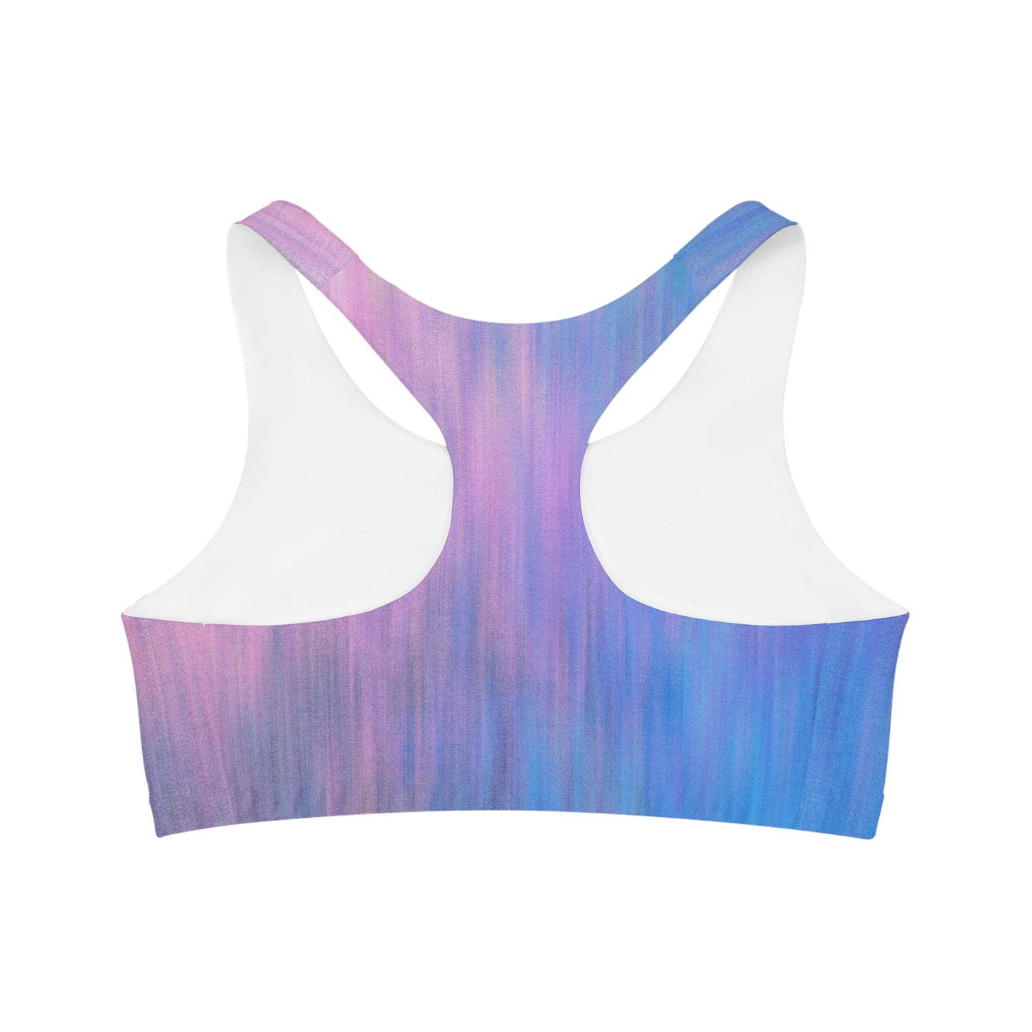 Bleu et violet métallisé - Soutien-gorge de sport sans couture Inovax