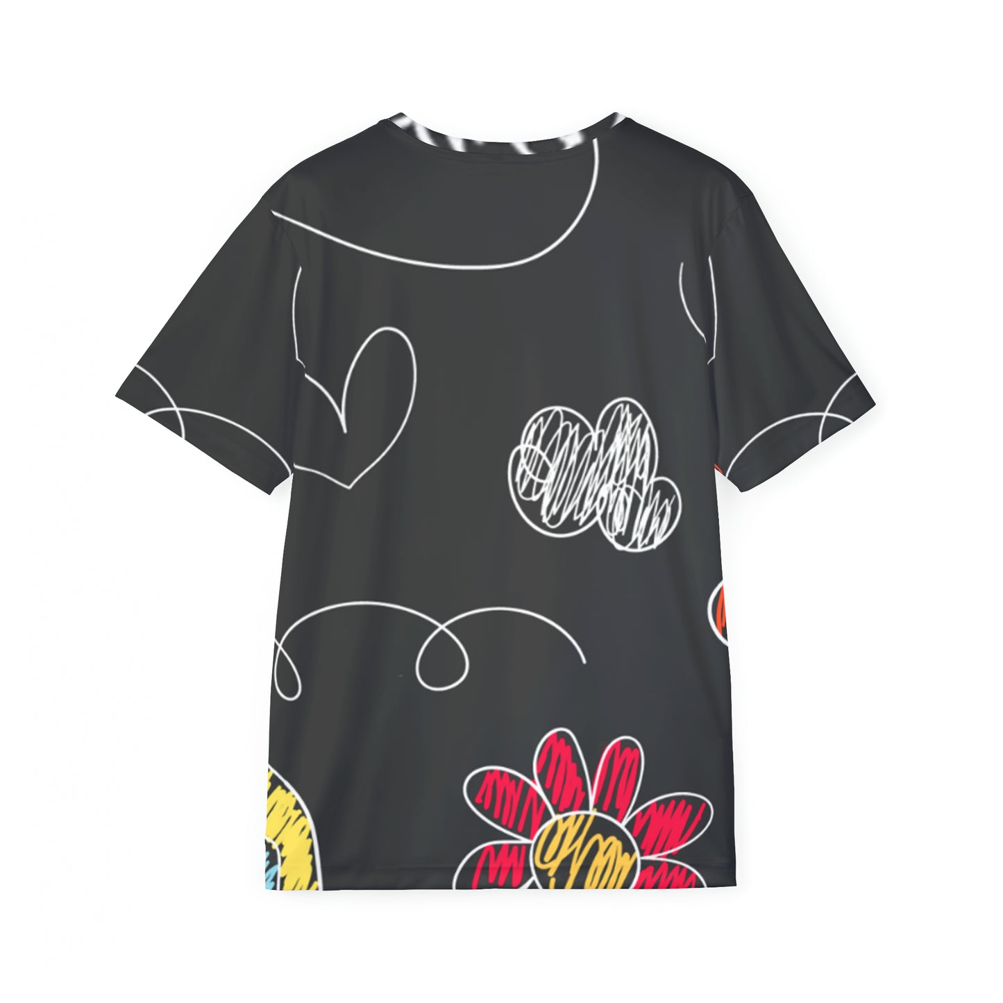 Kids Doodle Playground - Camiseta deportiva para hombre Inovax