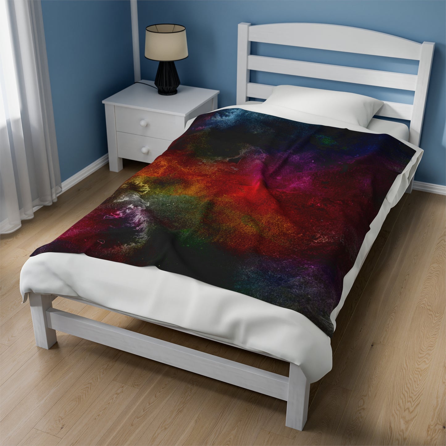 Dark Explosion  - Inovax Velveteen Plush Blanket