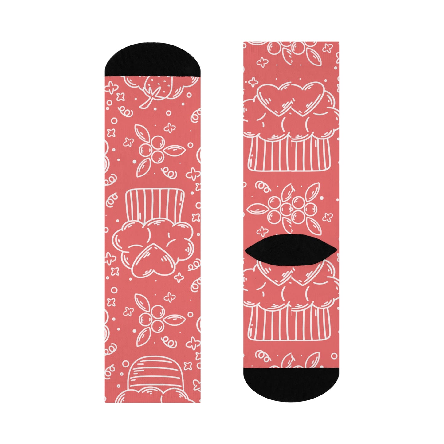 Doodle Pancake - Inovax Cushioned Crew Socks