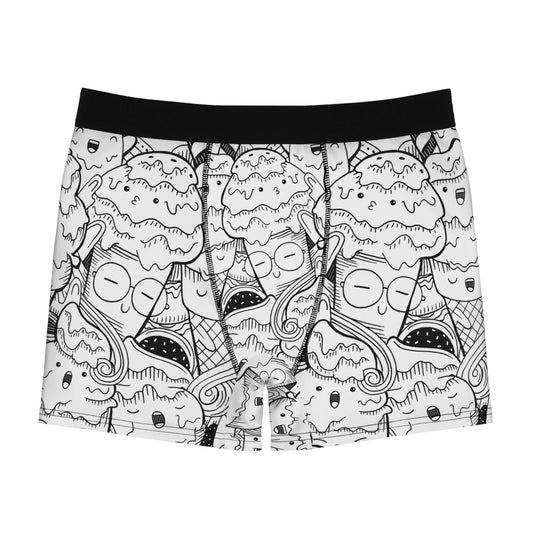 Doodle Icecream - Boxer Inovax pour hommes