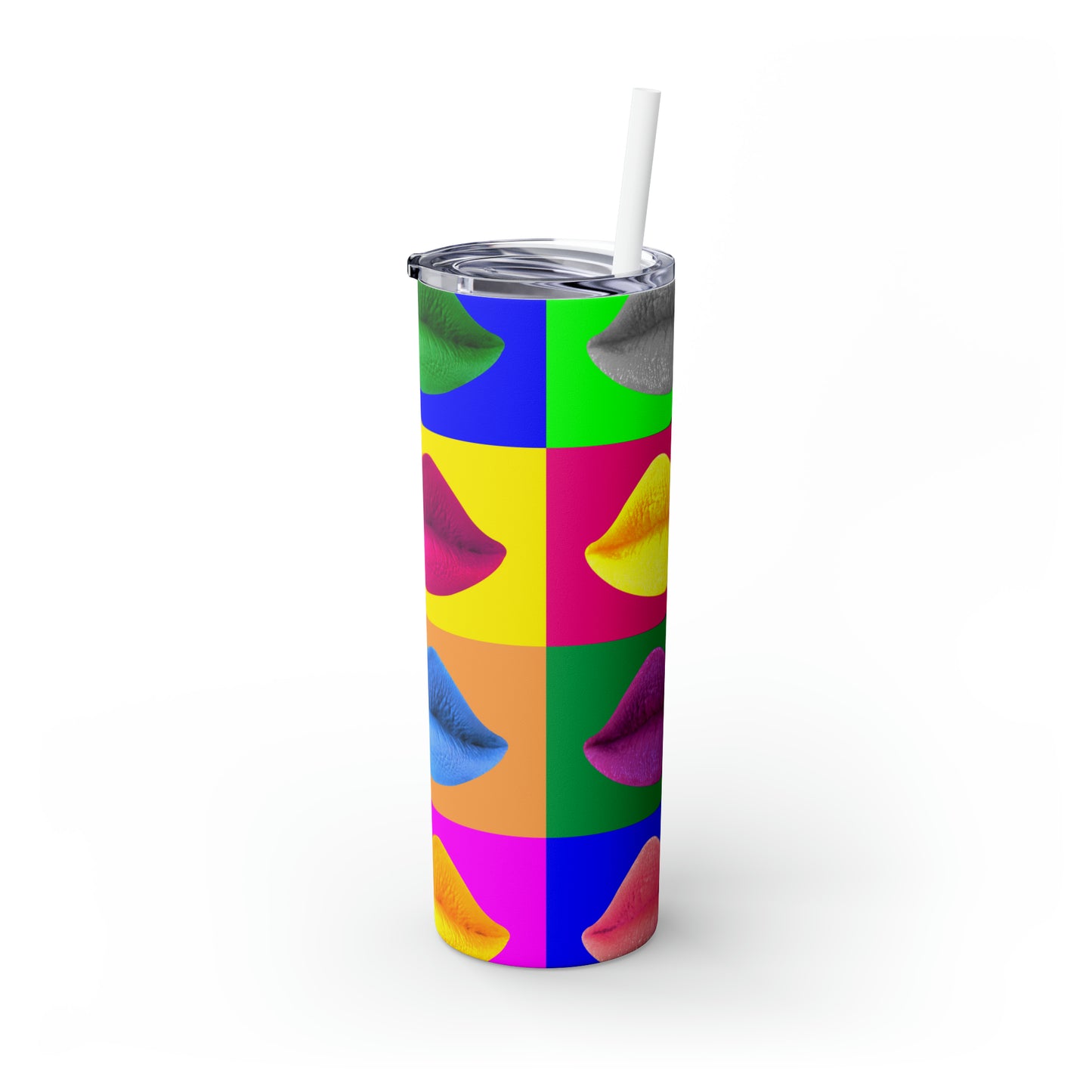 Pop Mouth - Inovax Maars® Skinny Tumbler with Straw 20oz