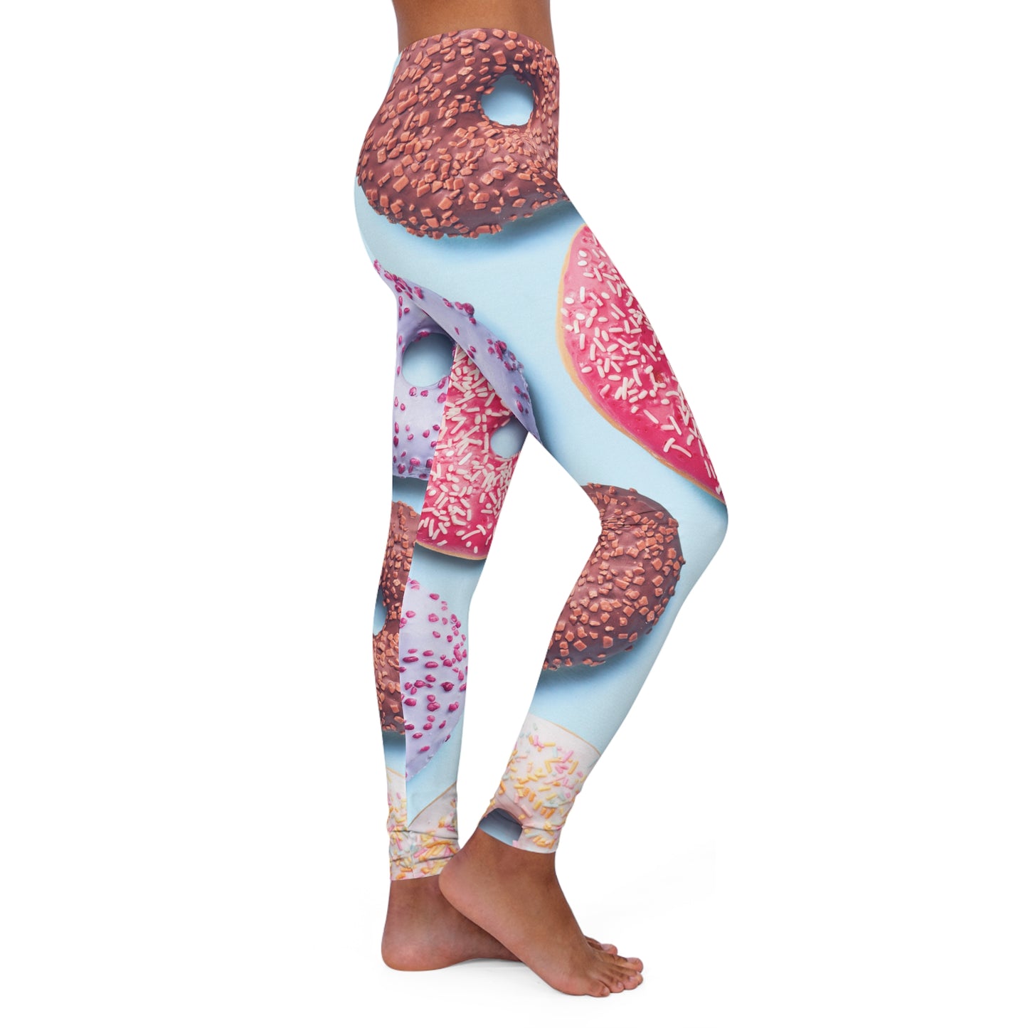 Donuts - Leggings de spandex para mujer Inovax