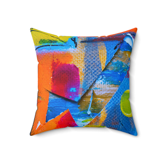 Square Colors - Inovax Spun Polyester Square Pillow