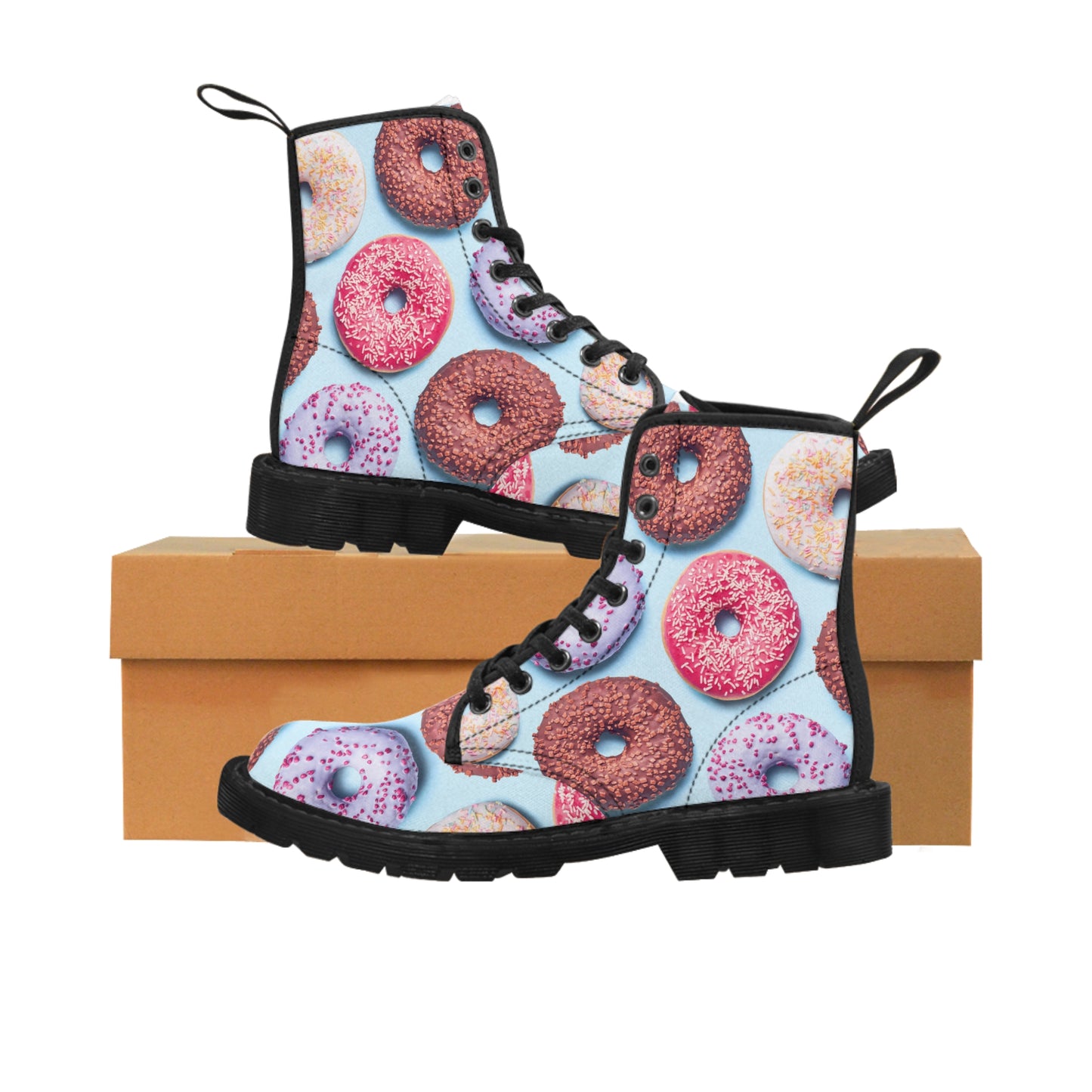 Donuts - Botas de lona Inovax para hombre