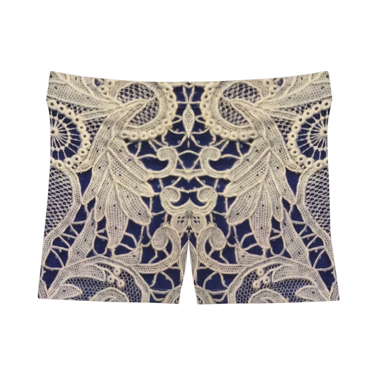 Dorado y Azul - Shorts Inovax Mujer