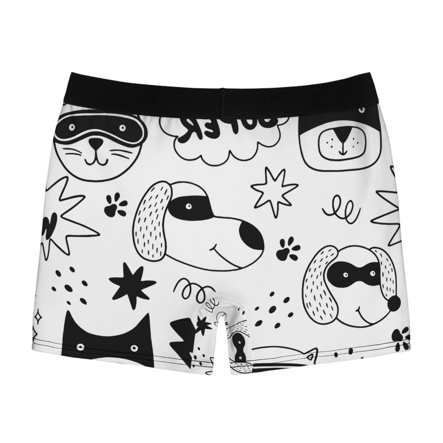 Doodle Chiens et Chats - Boxer Inovax pour Homme