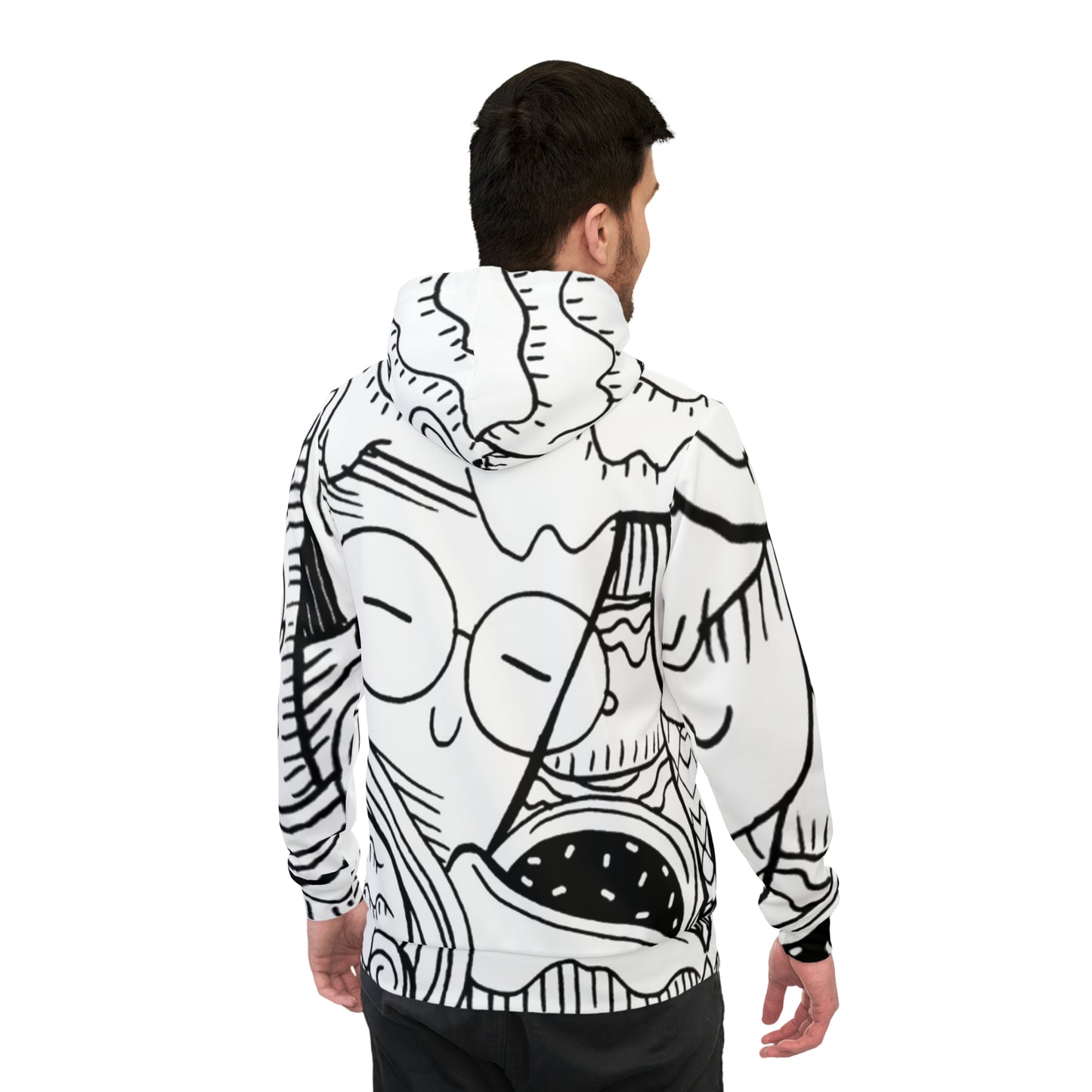 Doodle Icecream - Sudadera con capucha deportiva Inovax