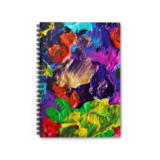 Color Paintings - Inovax Spiral Notebook (Ruled Line)